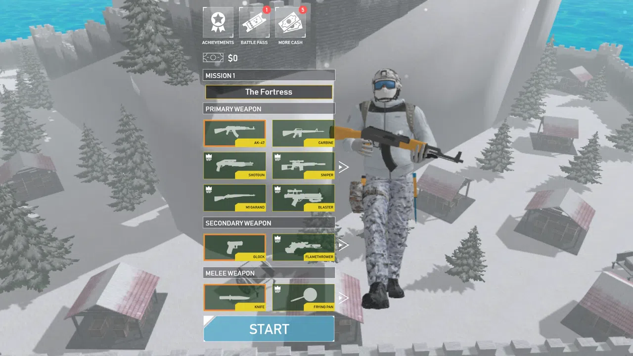 Winter Mercenary Screenshot 0