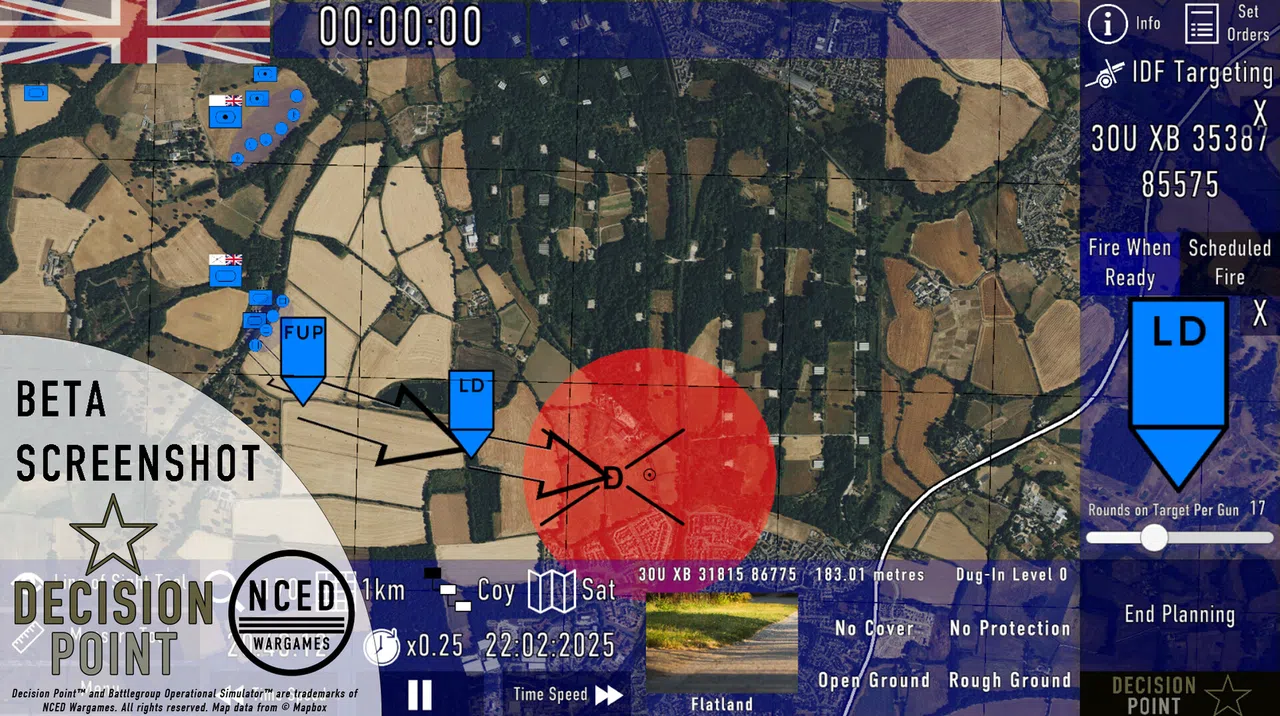 Decision Point: Battlegroup Operational Simulator Screenshot 5