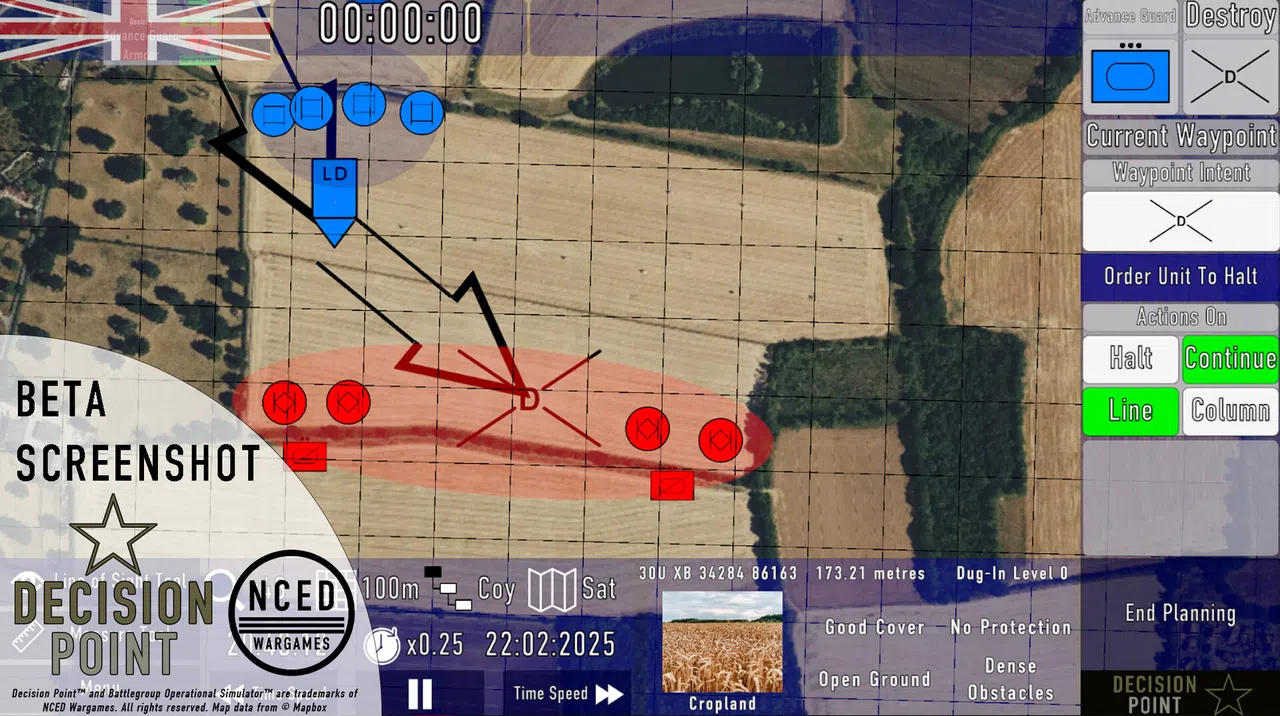 Decision Point: Battlegroup Operational Simulator Screenshot 6