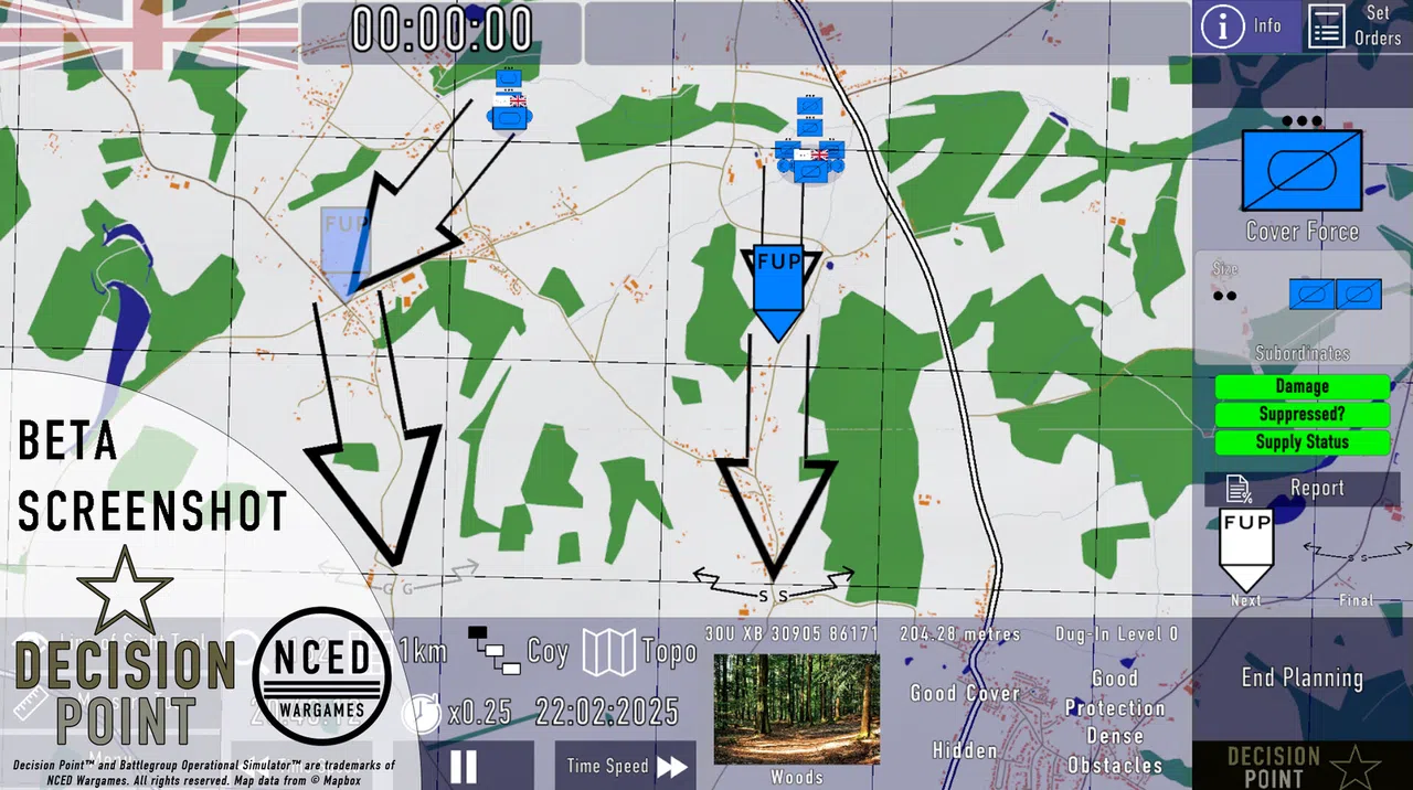 Decision Point: Battlegroup Operational Simulator Screenshot 8