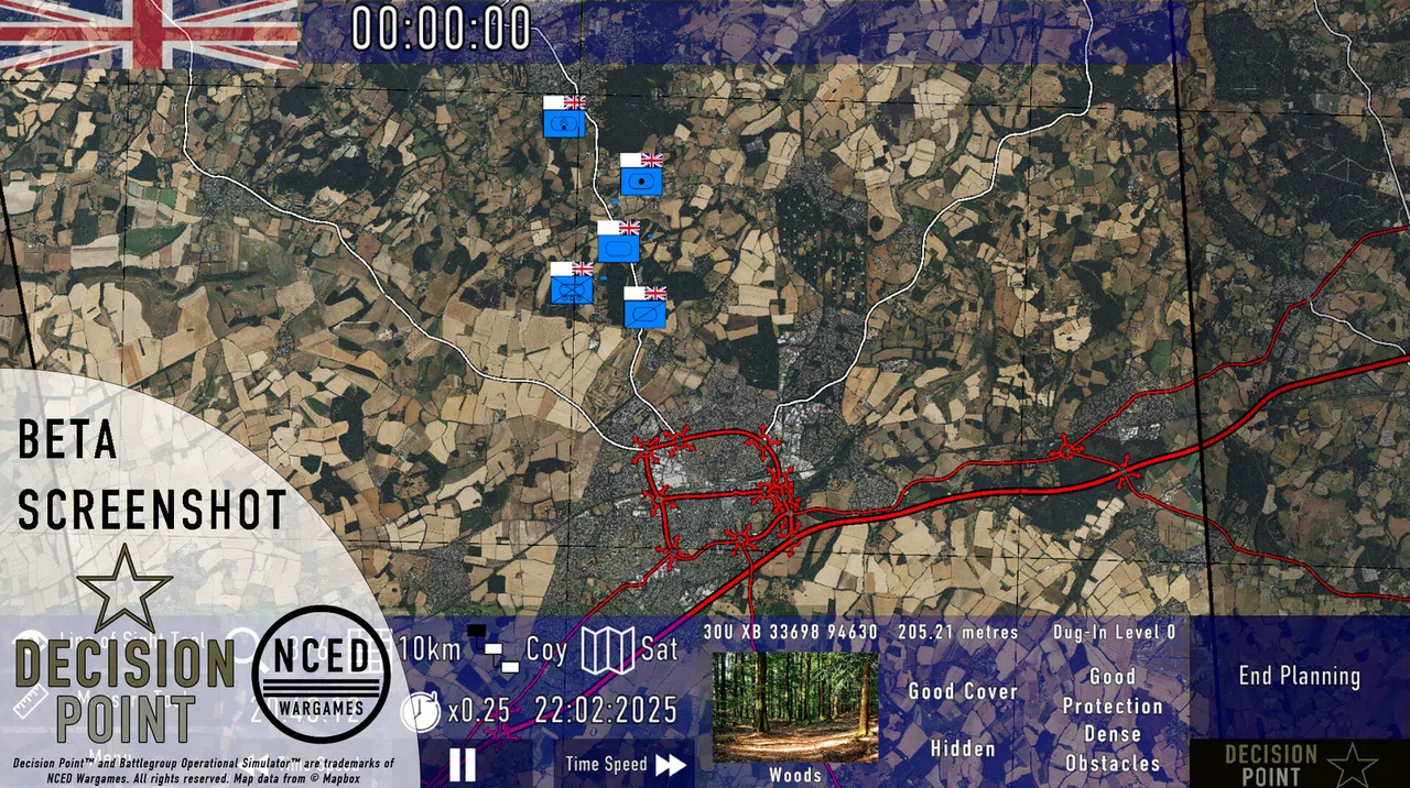 Decision Point: Battlegroup Operational Simulator Screenshot 3