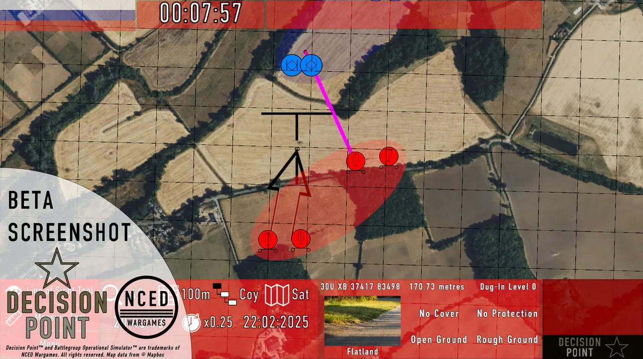 Decision Point: Battlegroup Operational Simulator Screenshot 2