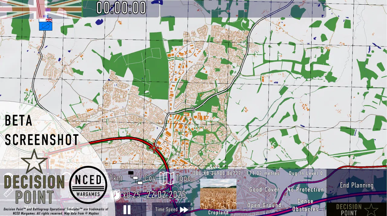 Decision Point: Battlegroup Operational Simulator Screenshot 10