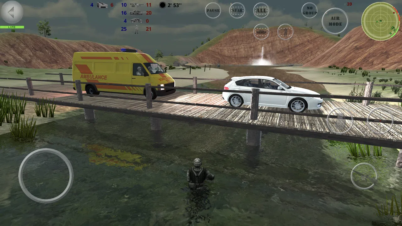 Battle 3D - Strategy game - Cars and Night Screenshot 0
