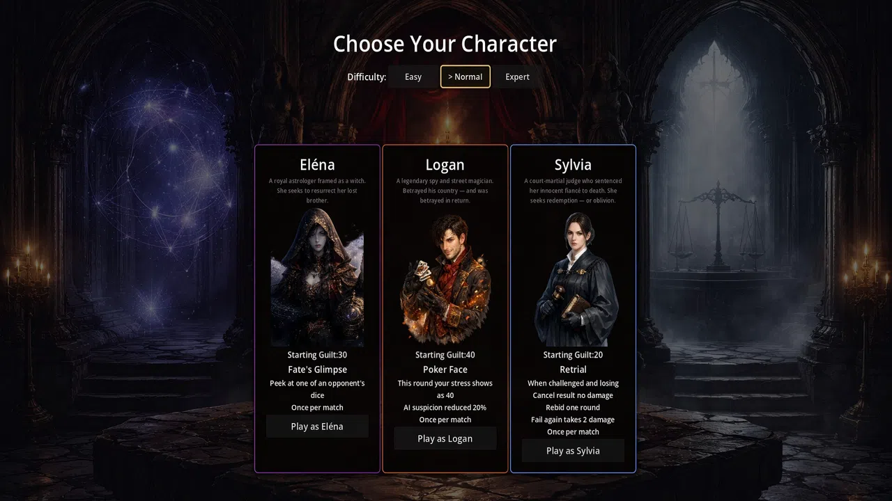 Castle of Lies: Fate's Roll 謊言之堡：命運骰局 Screenshot 4