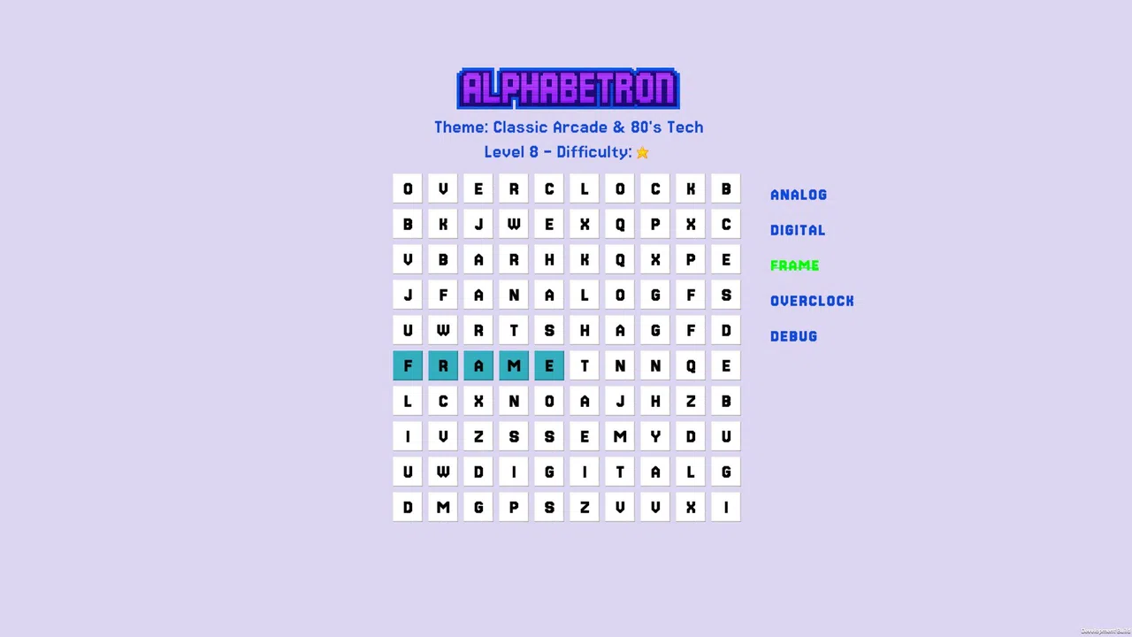 Alphabetron Screenshot 2
