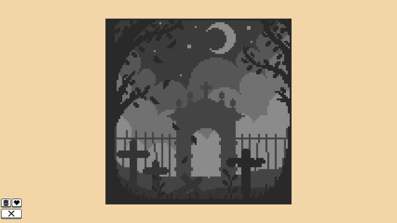 Coloring Pixels - Gothic Pack Screenshot 4