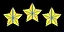 Three Blue Stars  icon