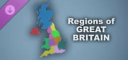 Simulator Countries - regions of Great Britain
