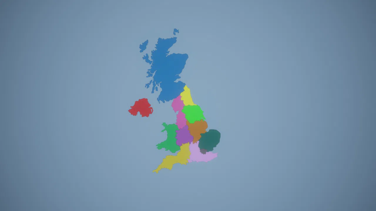 Simulator Countries - regions of Great Britain Screenshot 0