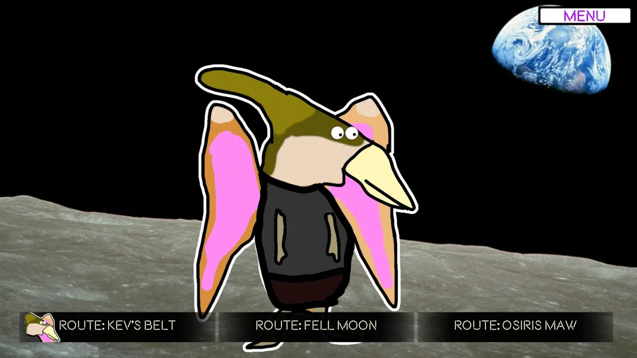 Dinosaur Shakespeare 3: They Are On The Moon Now And It Escalated Quickly - Bloodcore Edition Screenshot 1