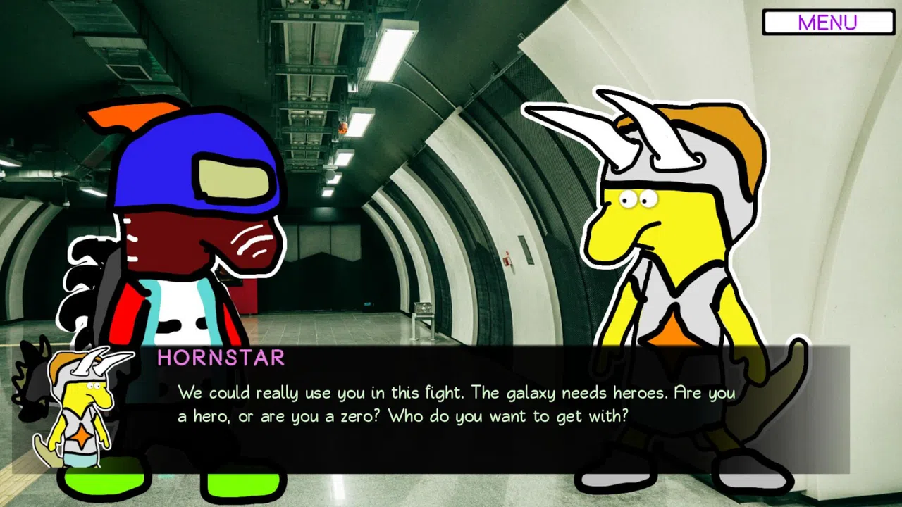 Dinosaur Shakespeare 3: They Are On The Moon Now And It Escalated Quickly - Bloodcore Edition Screenshot 0
