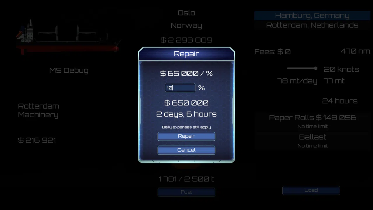 Freight Manager Screenshot 2