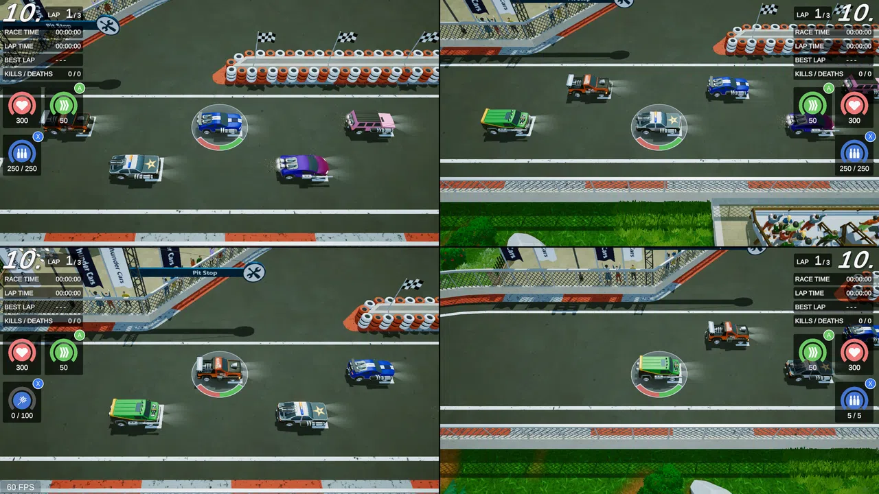 Blastlane Racers Screenshot 1