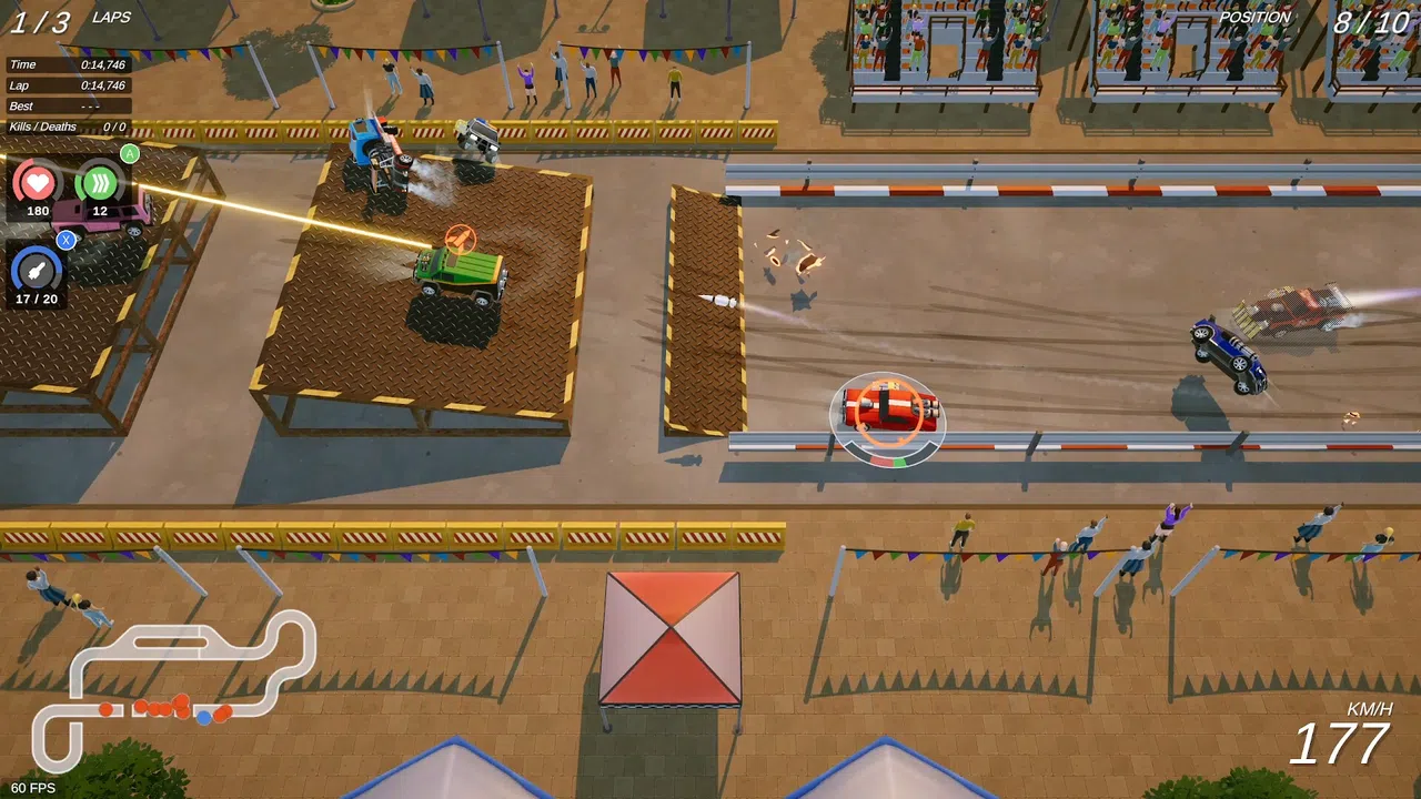 Blastlane Racers Screenshot 2