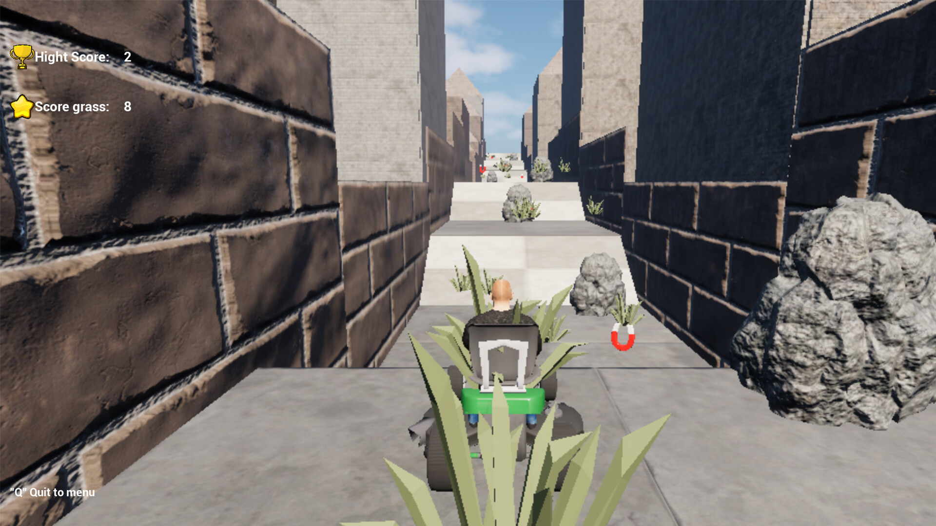 Lawnmower Runner Screenshot 1
