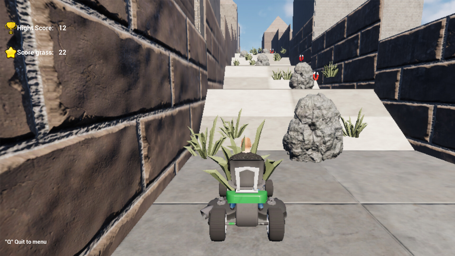 Lawnmower Runner Screenshot 0