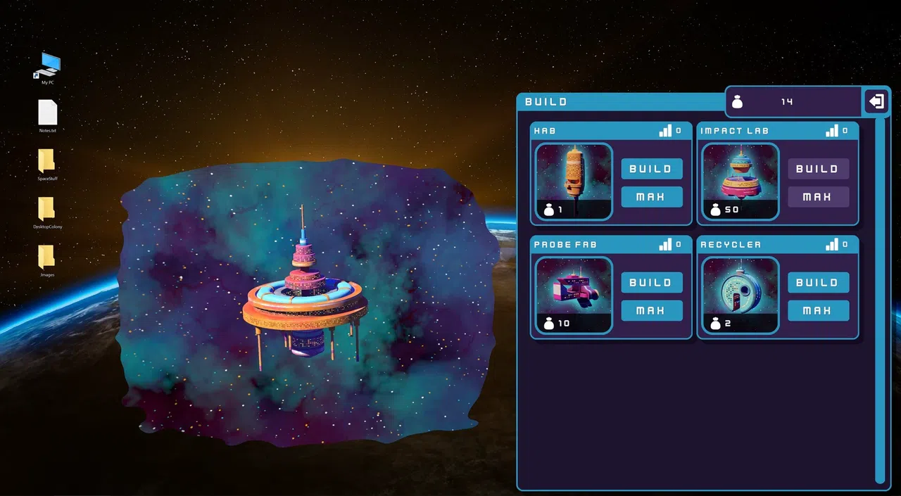 Desktop Colony Screenshot 1
