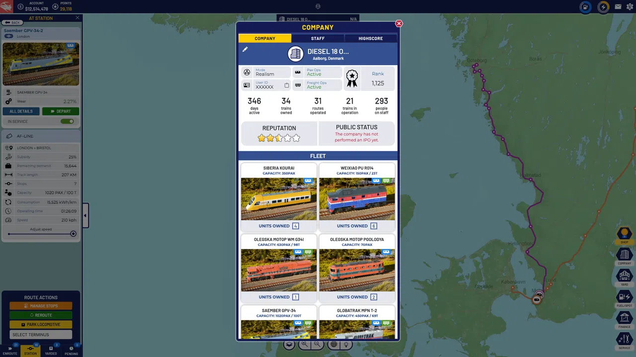 Train Manager Screenshot 4