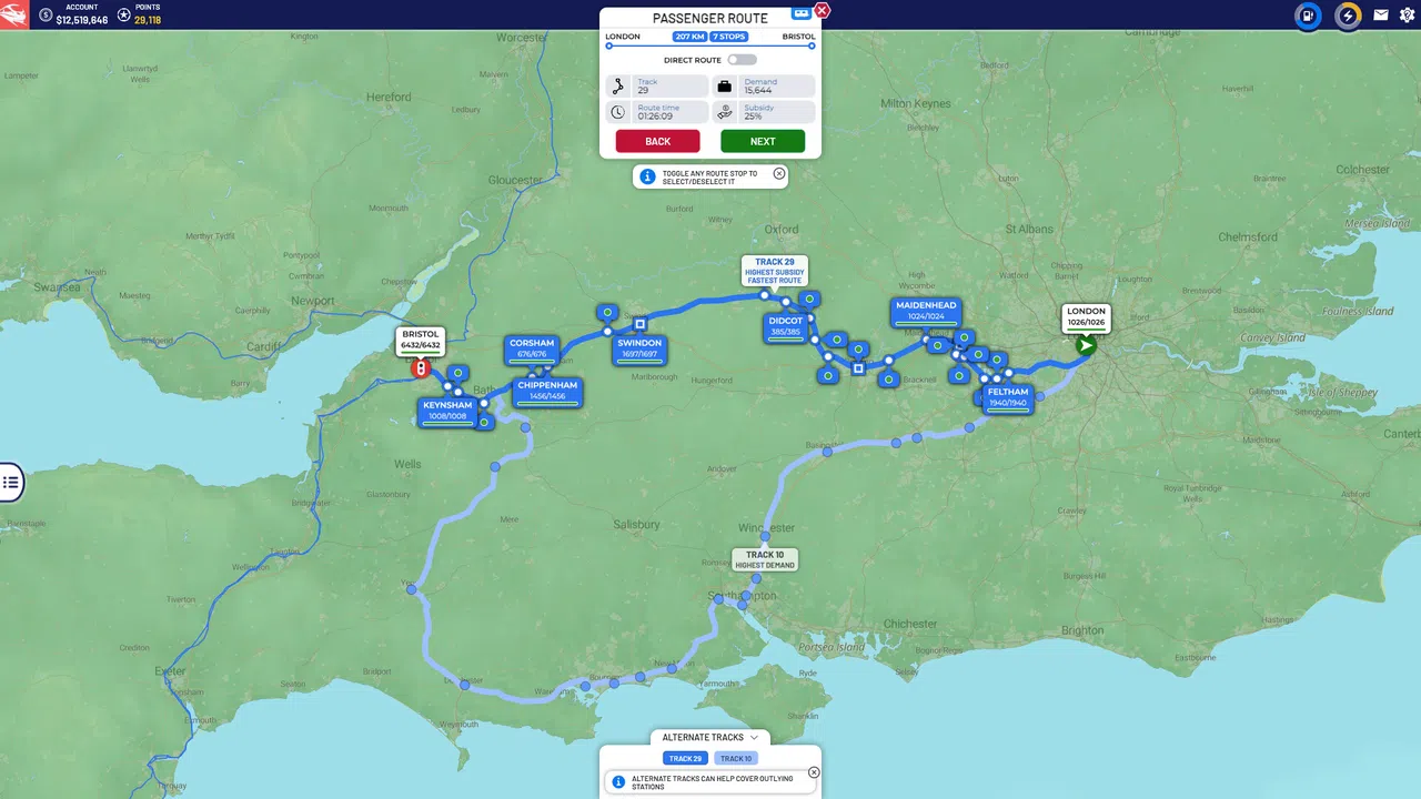 Train Manager Screenshot 1
