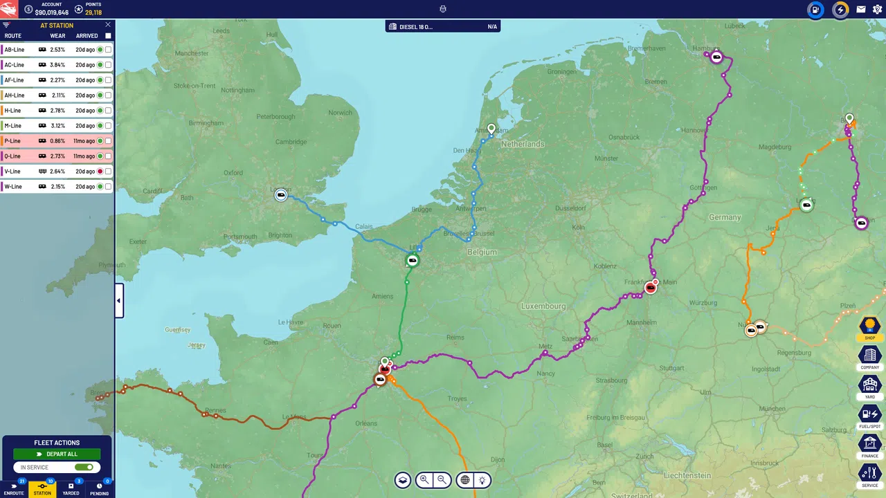 Train Manager Screenshot 3