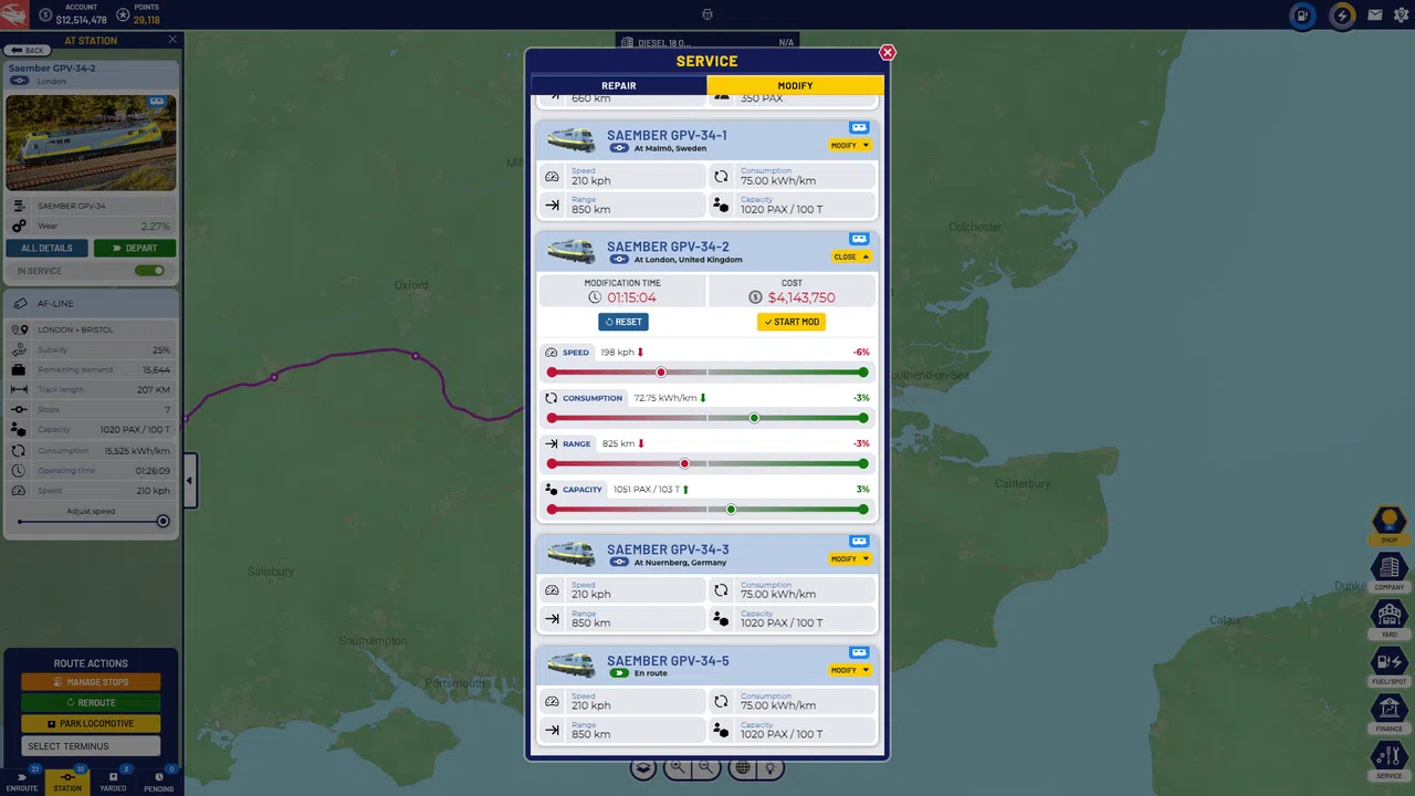 Train Manager Screenshot 0