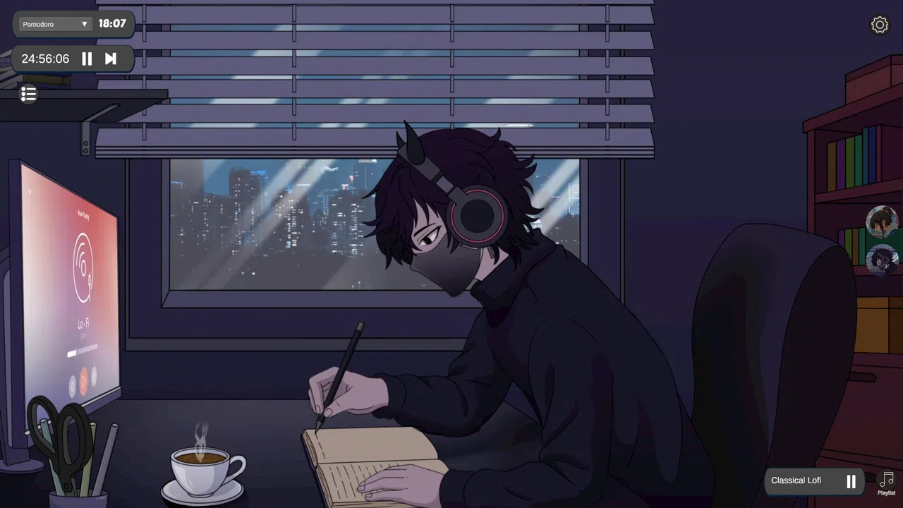 Study With Me: Lofi Vibes Screenshot 1