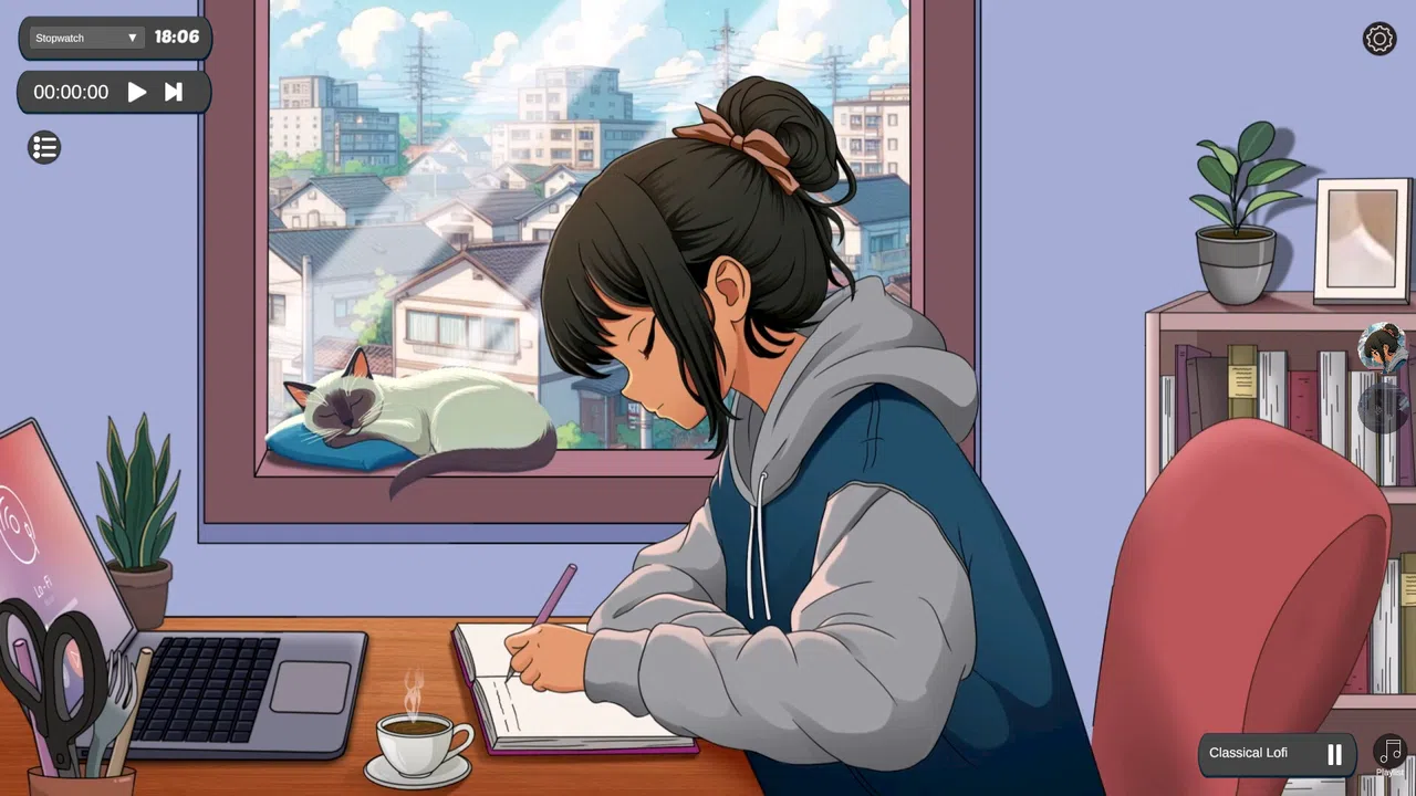 Study With Me: Lofi Vibes Screenshot 0