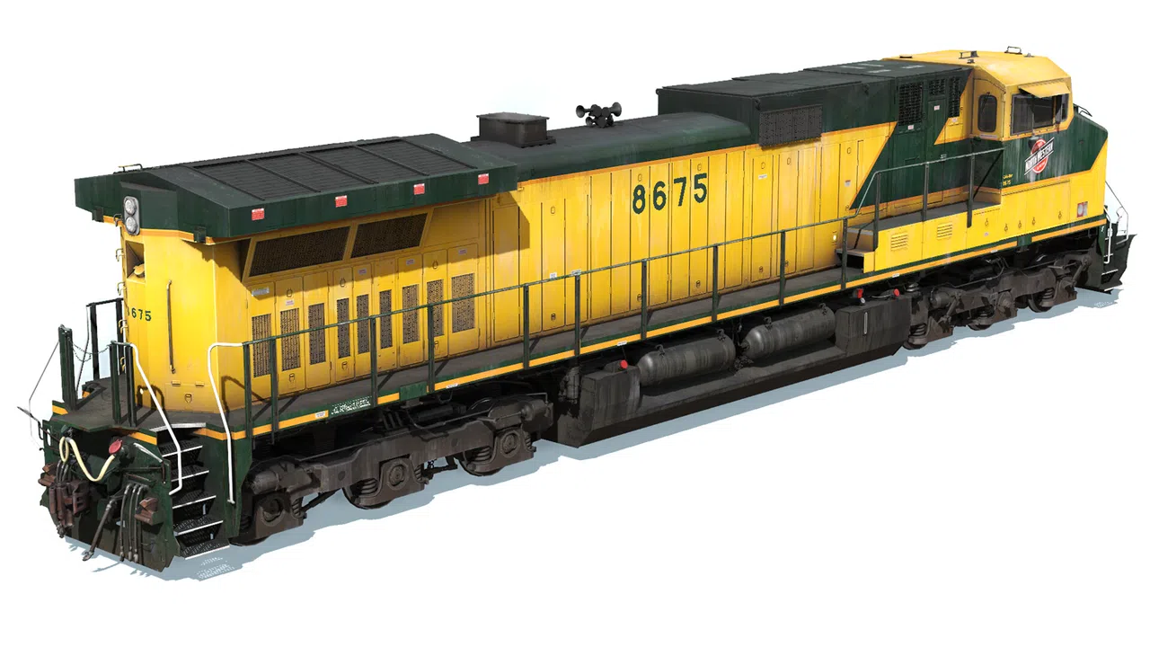 Trainz 2022 DLC - CNW C44-9W 8666-8730 Screenshot 3