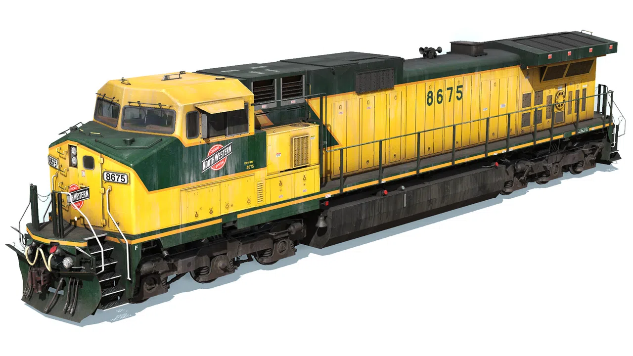 Trainz 2022 DLC - CNW C44-9W 8666-8730 Screenshot 1