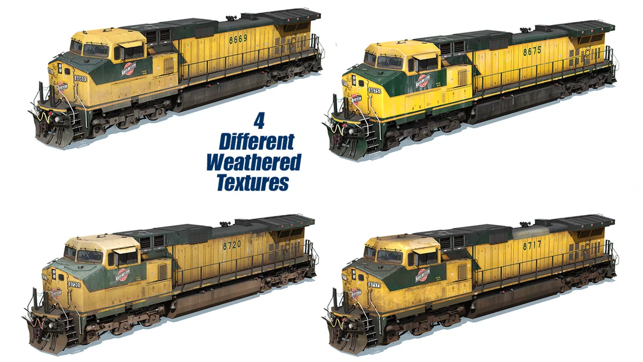 Trainz 2022 DLC - CNW C44-9W 8666-8730 Screenshot 5