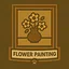 Pretty Flower Painting icon