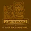It's for Rock and Stone icon
