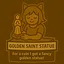 Golden Saint Statue icon