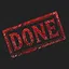 Thank god its over icon