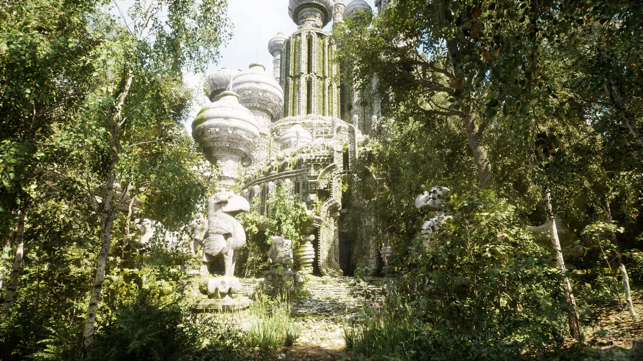 NextVisuals Benchmark Forest Screenshot 1