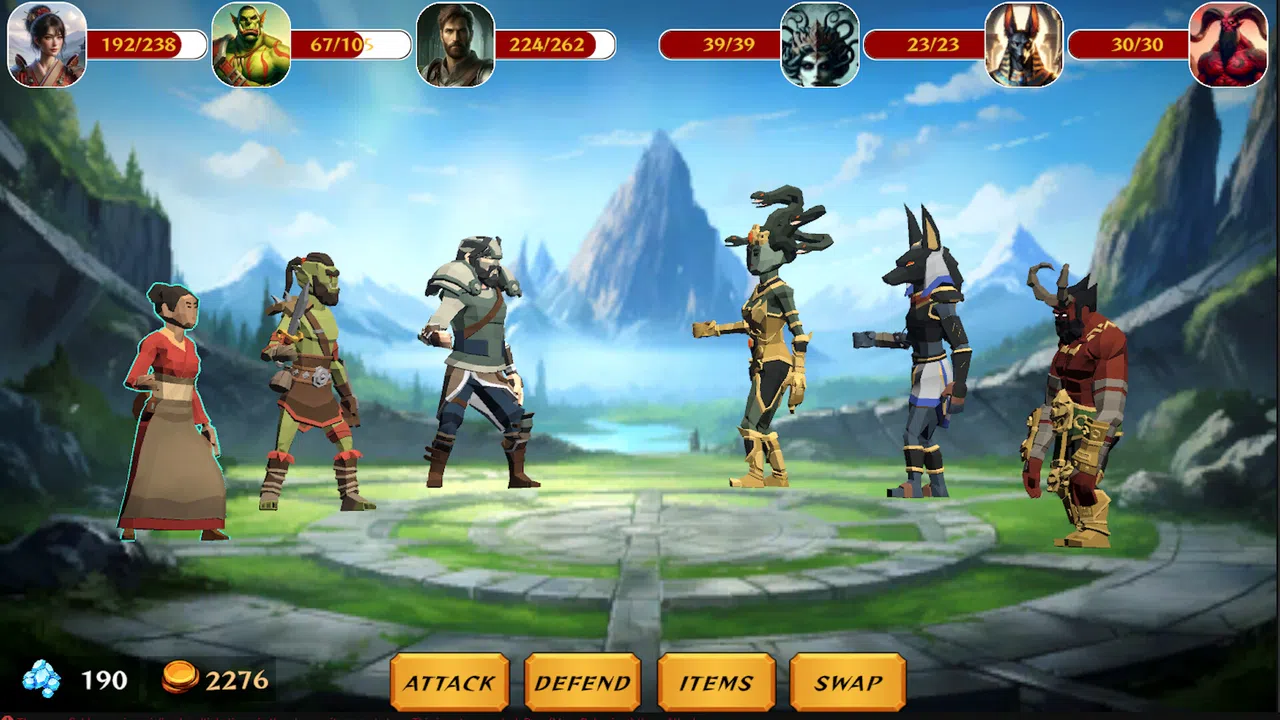 Chrono Port : Heroes of All Time Screenshot 0