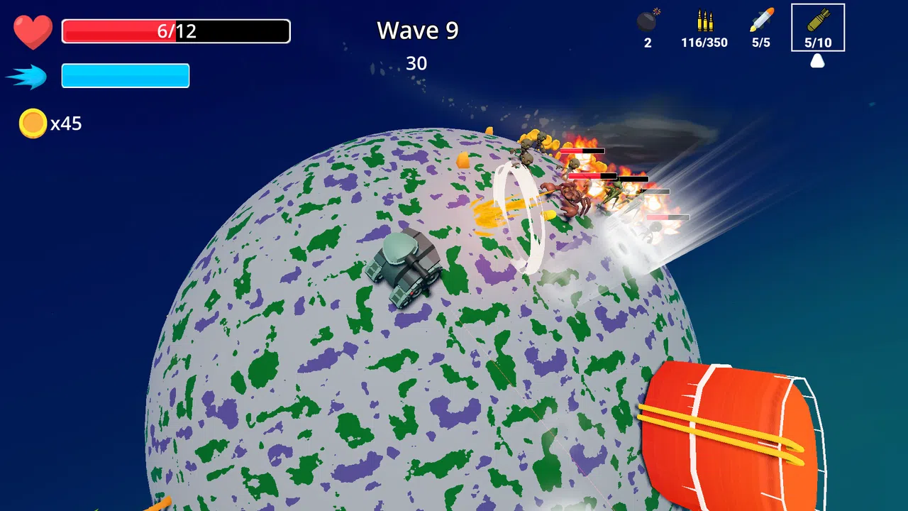 Panzer Planet Demo Screenshot 0