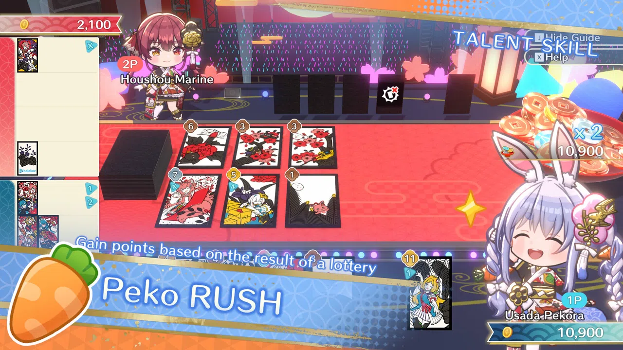 hololive Holo's Hanafuda DLC: Usada Pekora & Houshou Marine Set Screenshot 1