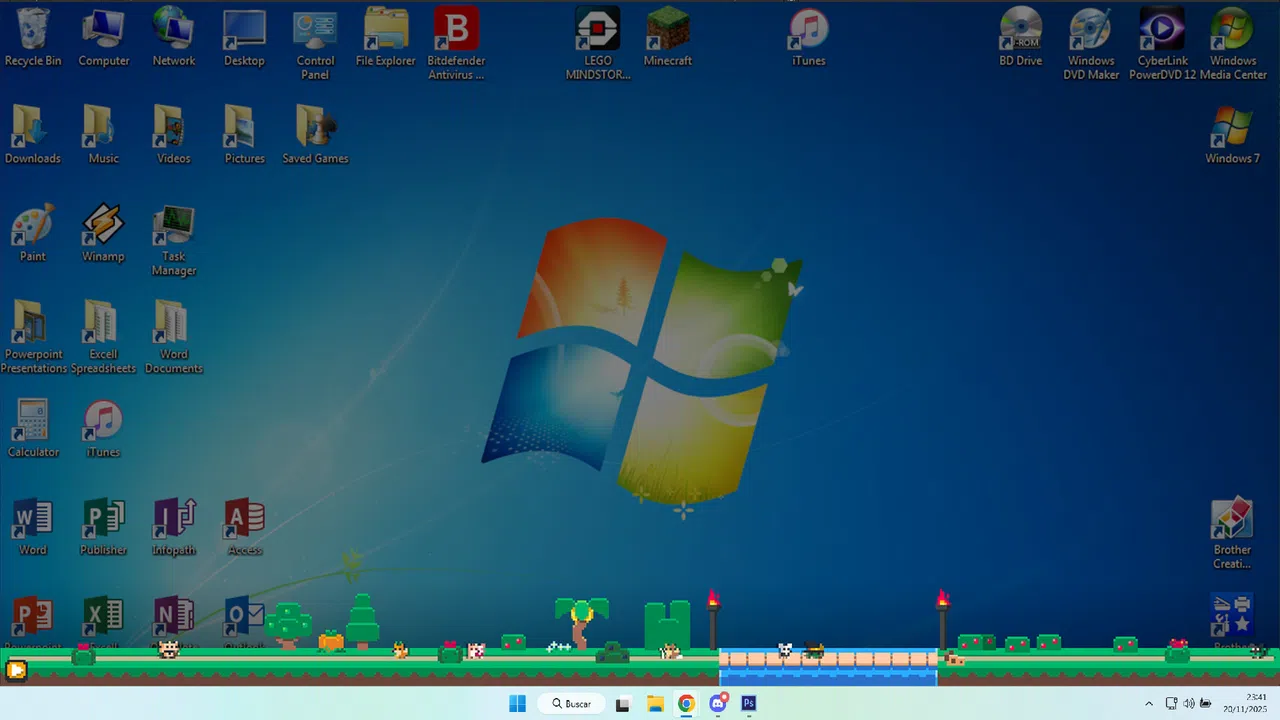 Bitsies: I Caught a Strange Creature Roaming on My Desktop and Now I Raise Them in My Tiny Garden Screenshot 0