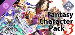 RPG Maker MZ - Fantasy Character Pack 3