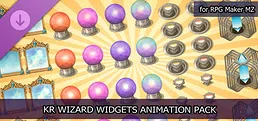 RPG Maker MZ - KR Wizard Widgets Animations Pack