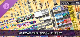 RPG Maker MZ - KR Road Trip Addon Tileset