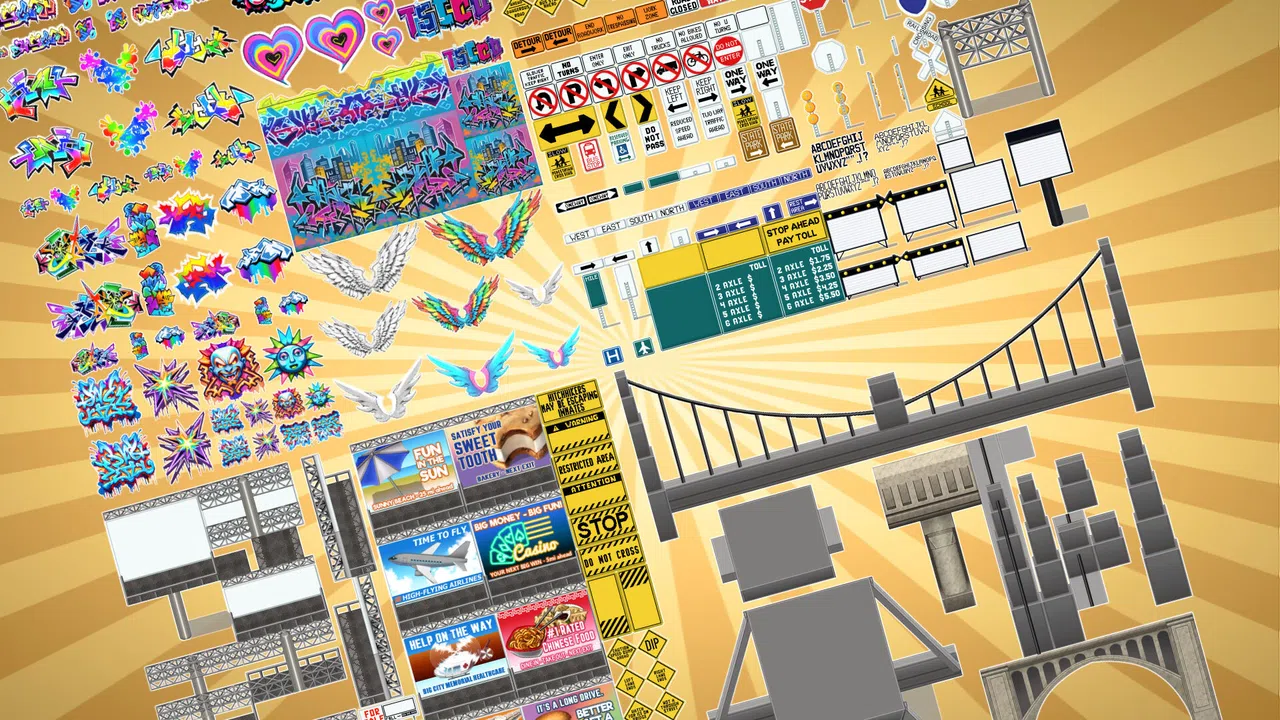 RPG Maker MZ - KR Road Trip Addon Tileset Screenshot 0