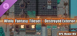 RPG Maker MV - Winlu Fantasy Tileset - Destroyed Exterior