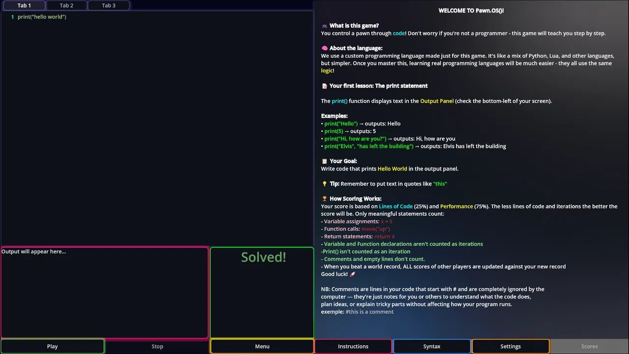Pawn.OS() Screenshot 0