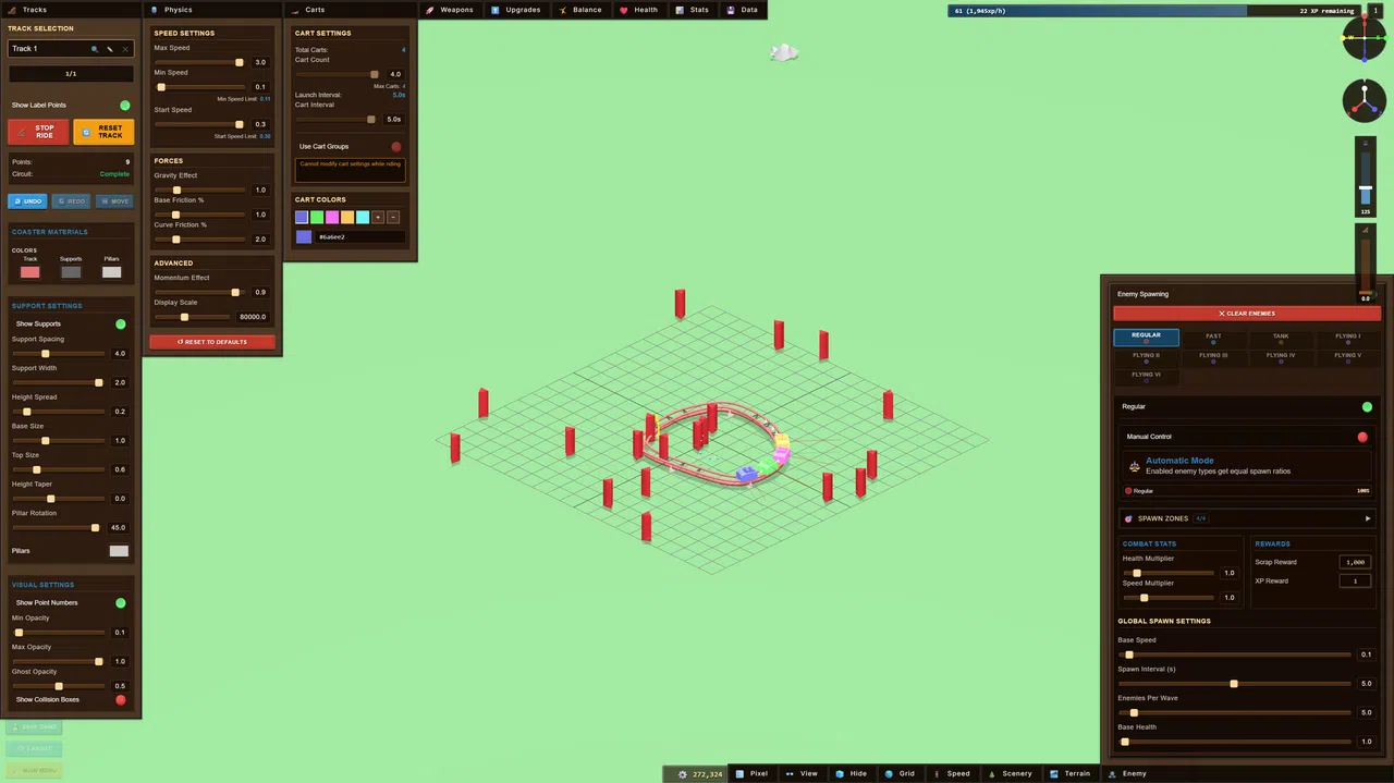 Coaster Clash 2k99 - Roller Coaster Defense Screenshot 0