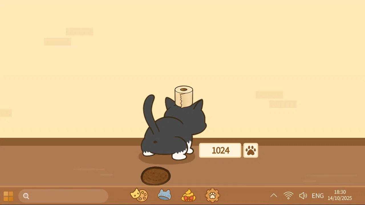 Pooping Cat Screenshot 0