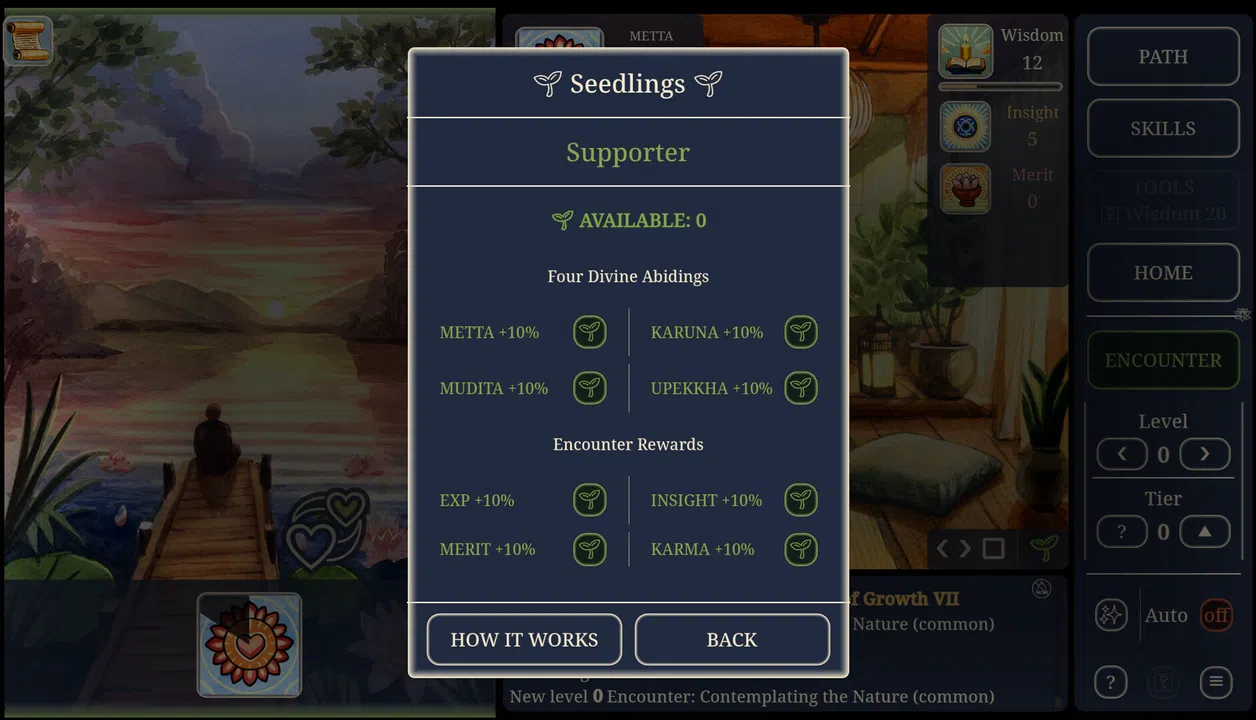 Four Divine Abidings: Supporter Screenshot 0