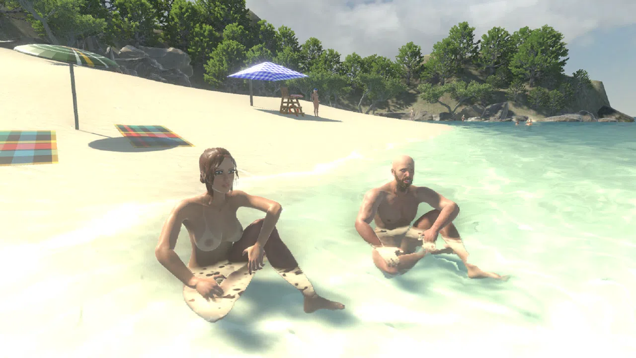 Nudity Beach Simulator 2025 Screenshot 11